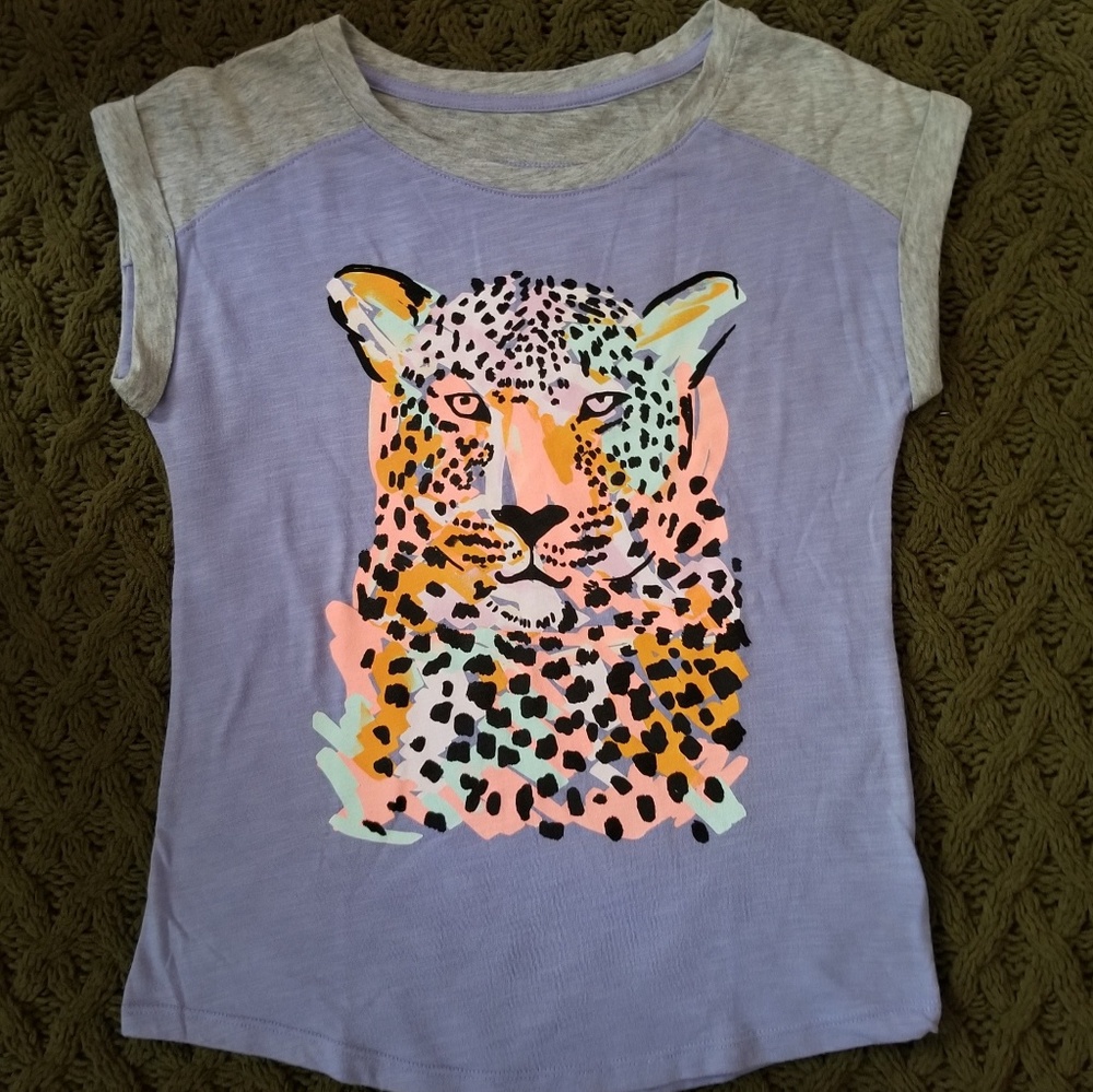 VGUC ~Cat & Jack Girls Size 12 Tee w/ Graphics
